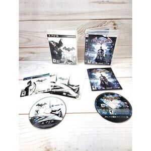 Batman: Arkham City & Arkham Asylum Sony PlayStation 3 PS3 Games Complete